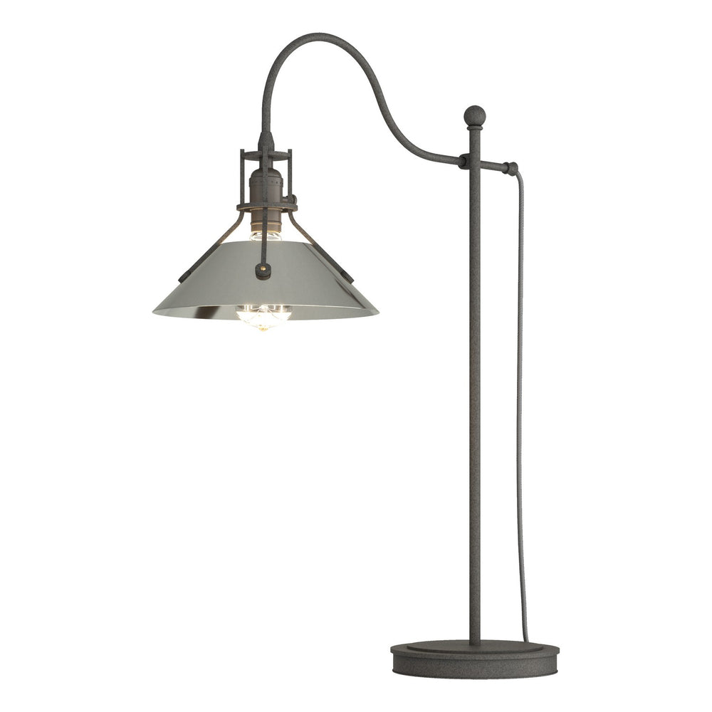 Hubbardton Forge - One Light Table Lamp - Henry - Natural Iron- Union Lighting Luminaires Decor