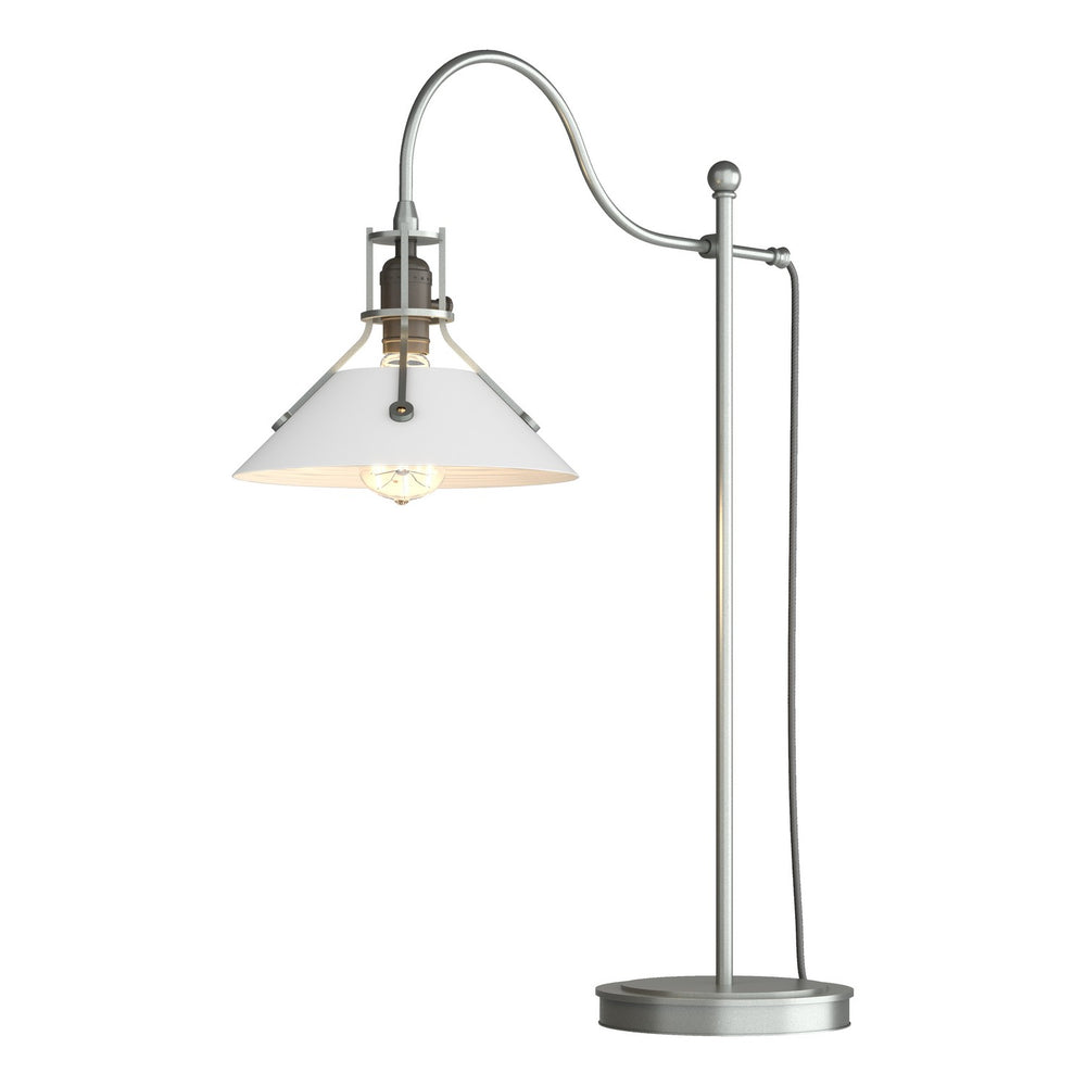 Hubbardton Forge - One Light Table Lamp - Henry - Vintage Platinum- Union Lighting Luminaires Decor