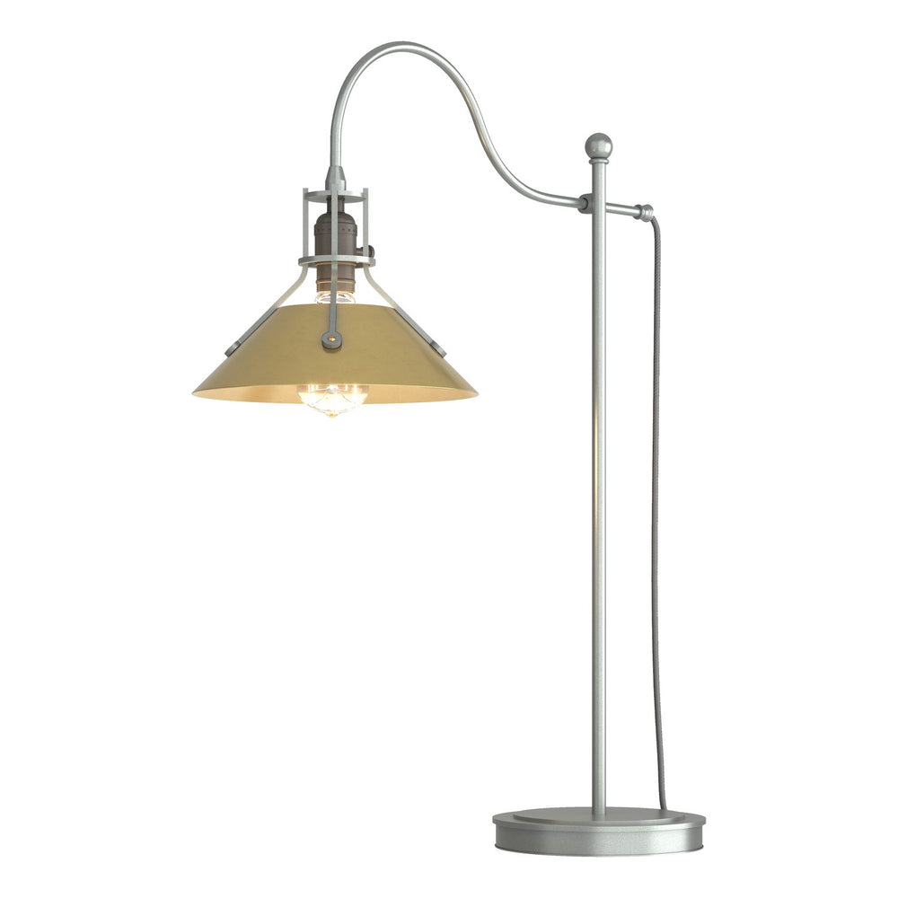 Hubbardton Forge - One Light Table Lamp - Henry - Vintage Platinum- Union Lighting Luminaires Decor
