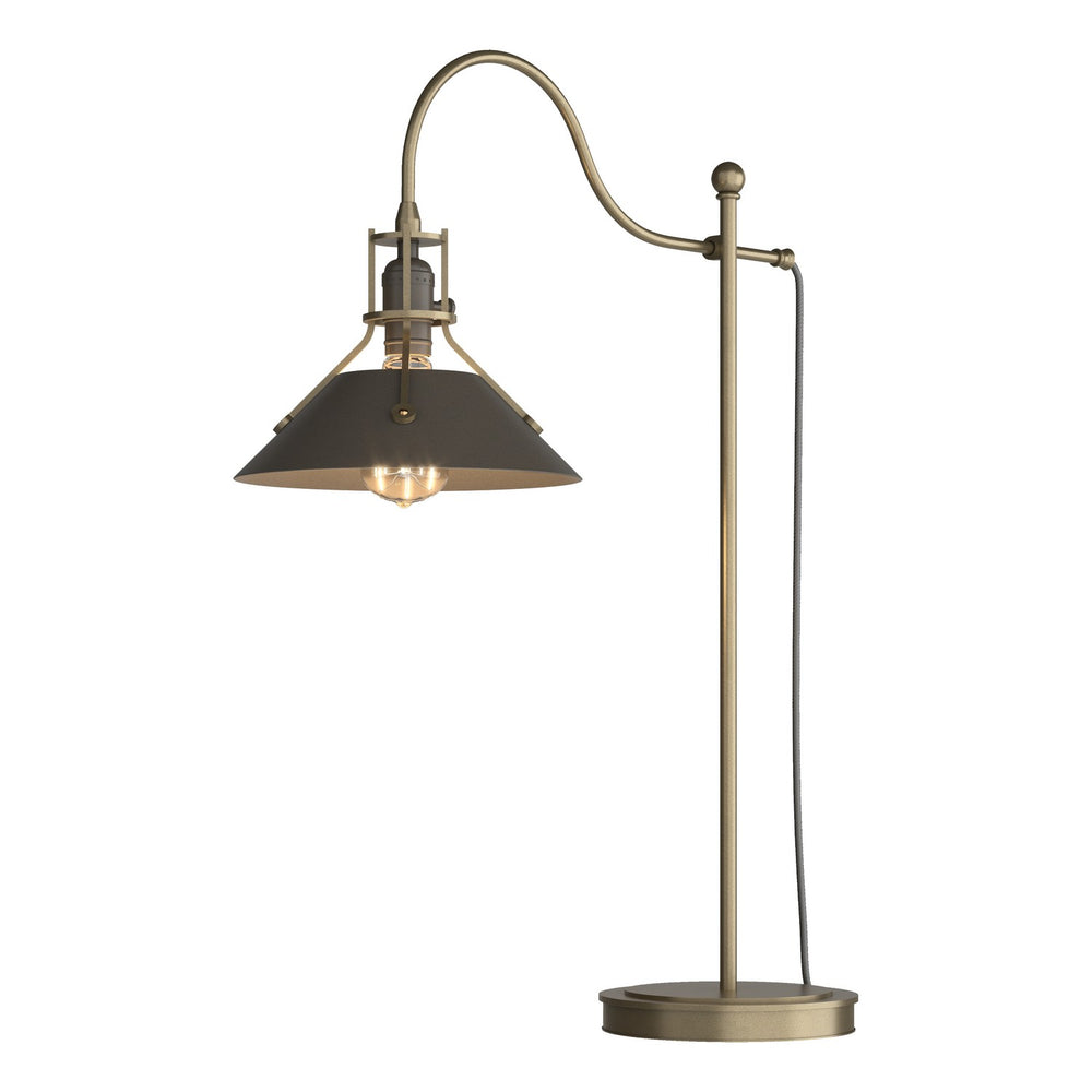 Hubbardton Forge - One Light Table Lamp - Henry - Soft Gold- Union Lighting Luminaires Decor