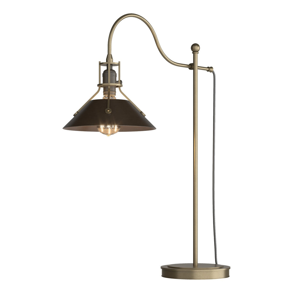 Hubbardton Forge - One Light Table Lamp - Henry - Soft Gold- Union Lighting Luminaires Decor