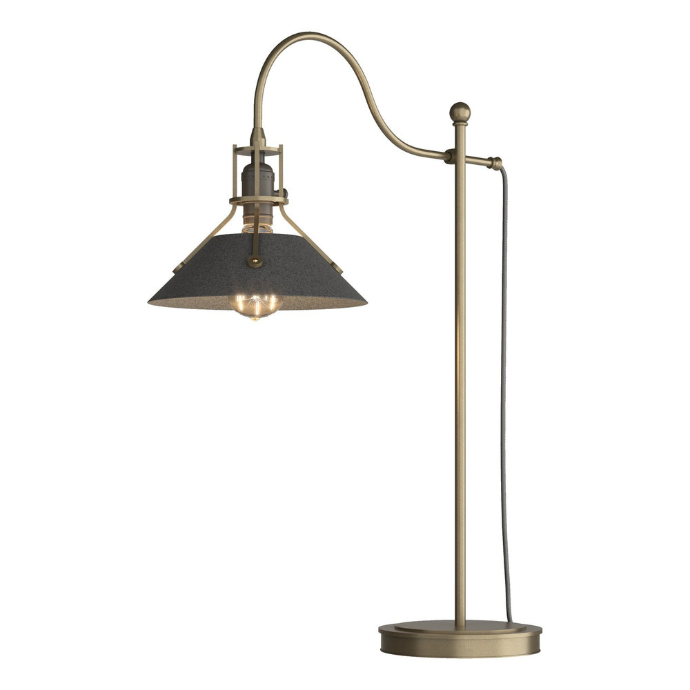 Hubbardton Forge - One Light Table Lamp - Henry - Soft Gold- Union Lighting Luminaires Decor