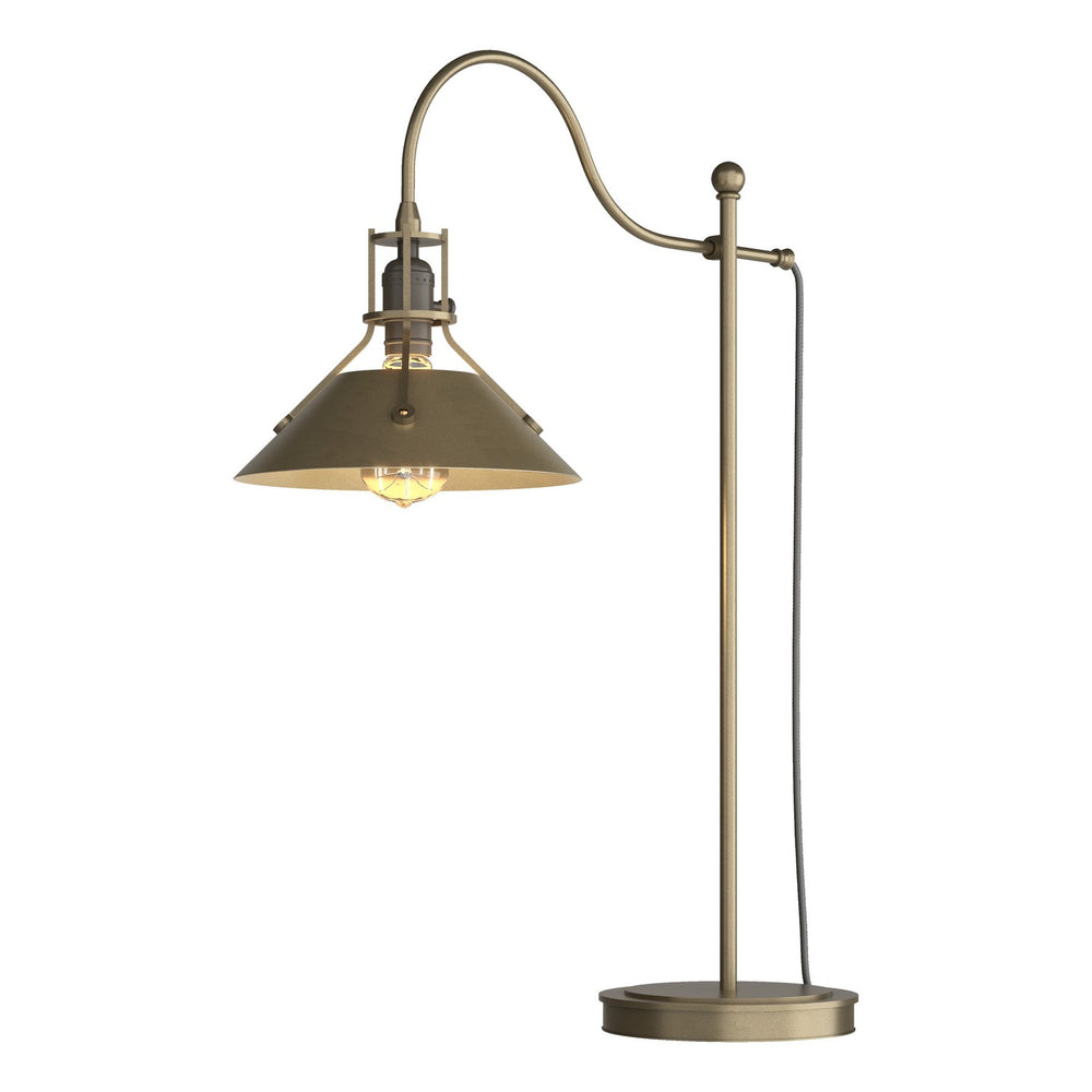 Hubbardton Forge - One Light Table Lamp - Henry - Soft Gold- Union Lighting Luminaires Decor