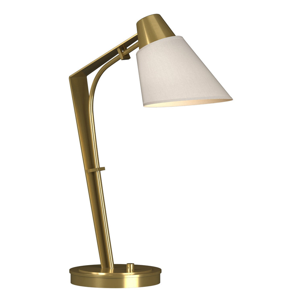Hubbardton Forge - One Light Table Lamp - Reach - Modern Brass- Union Lighting Luminaires Decor