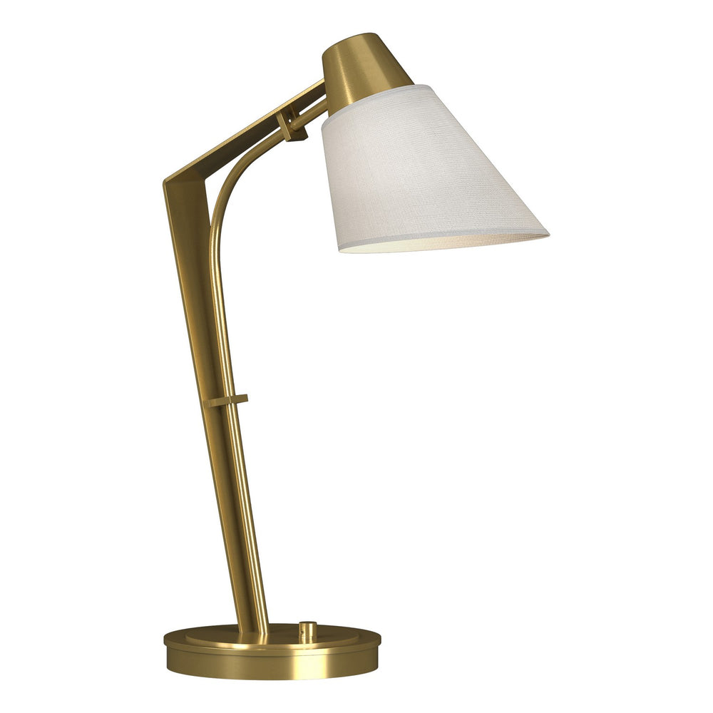 Hubbardton Forge - One Light Table Lamp - Reach - Modern Brass- Union Lighting Luminaires Decor