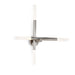 Regina Andrew Canada - Four Light Wall Sconce - Cass - Polished Nickel- Union Lighting Luminaires Decor