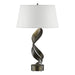 Hubbardton Forge - One Light Table Lamp - Folio - Dark Smoke- Union Lighting Luminaires Decor