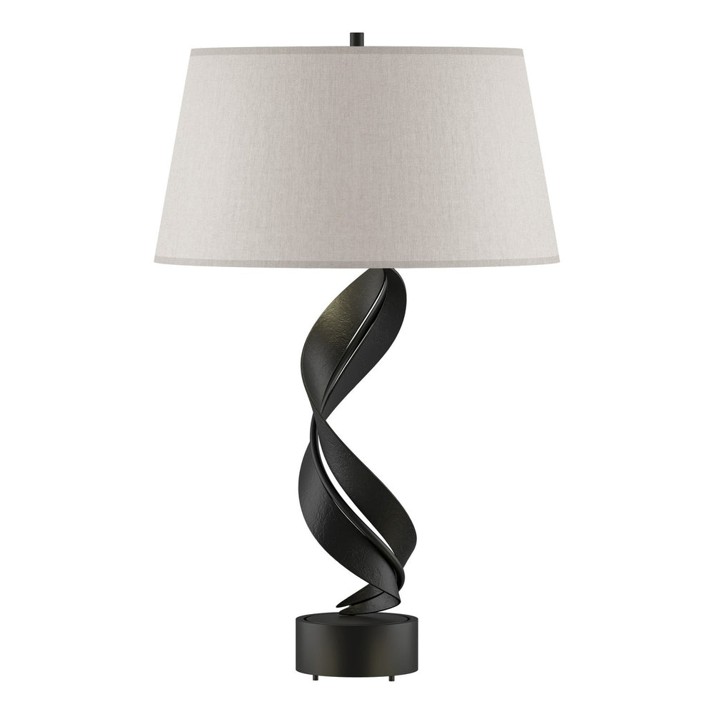 Hubbardton Forge - One Light Table Lamp - Folio - Black- Union Lighting Luminaires Decor