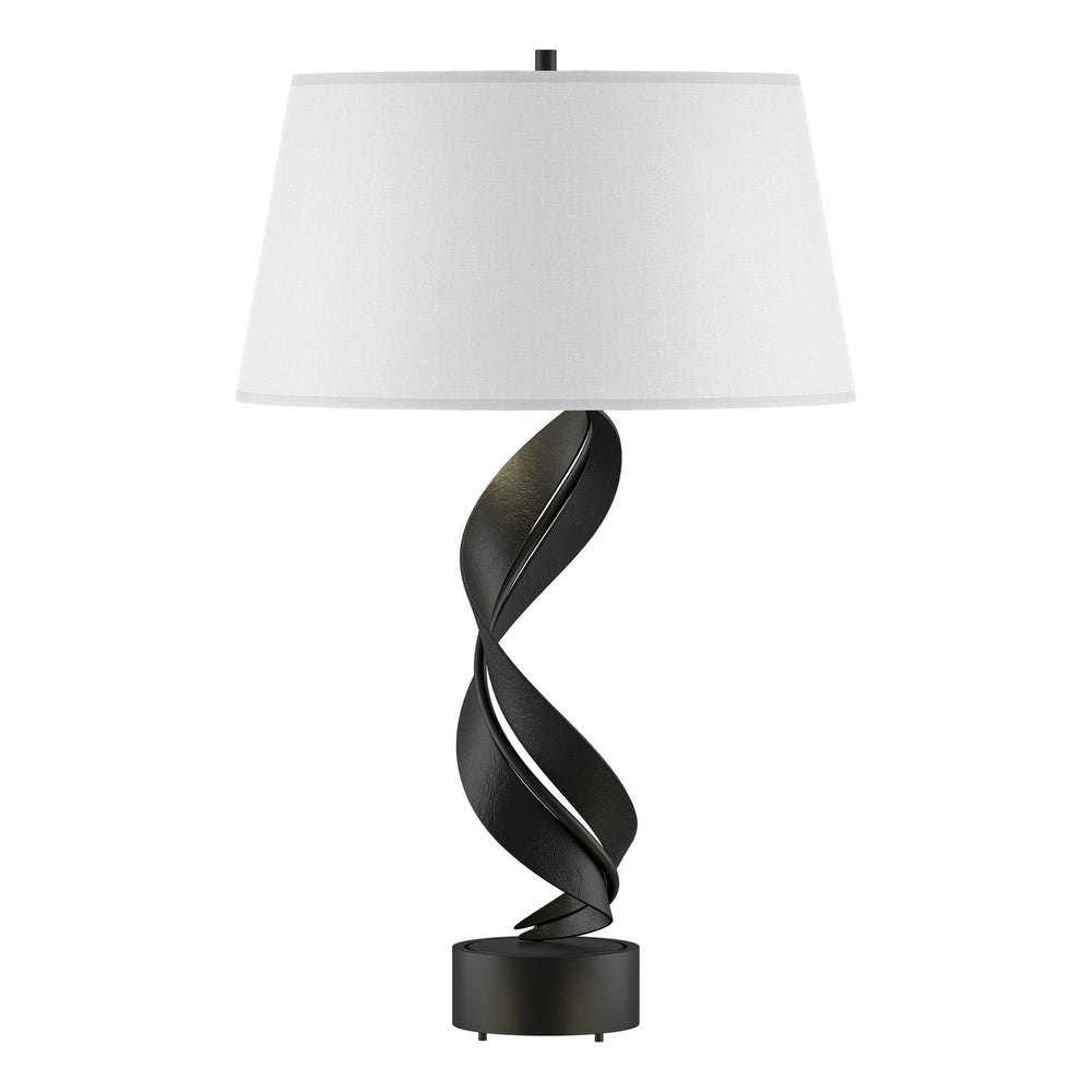Hubbardton Forge - One Light Table Lamp - Folio - Black- Union Lighting Luminaires Decor