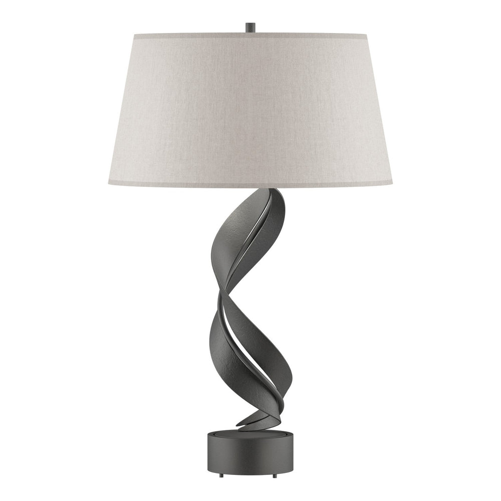 Hubbardton Forge - One Light Table Lamp - Folio - Natural Iron- Union Lighting Luminaires Decor