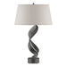 Hubbardton Forge - One Light Table Lamp - Folio - Natural Iron- Union Lighting Luminaires Decor