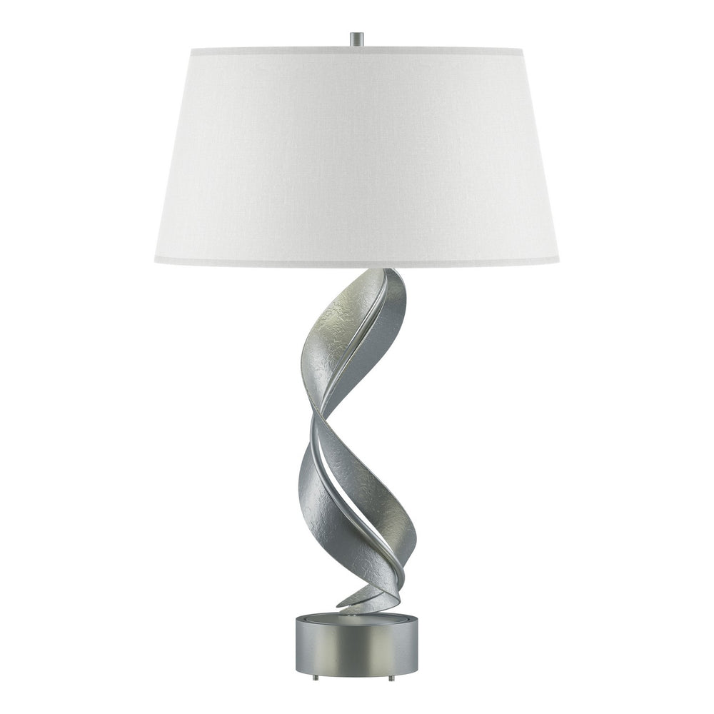 Hubbardton Forge - One Light Table Lamp - Folio - Vintage Platinum- Union Lighting Luminaires Decor