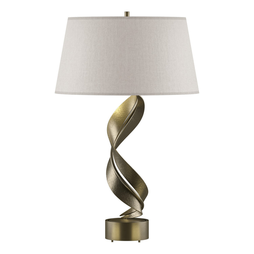 Hubbardton Forge - One Light Table Lamp - Folio - Soft Gold- Union Lighting Luminaires Decor