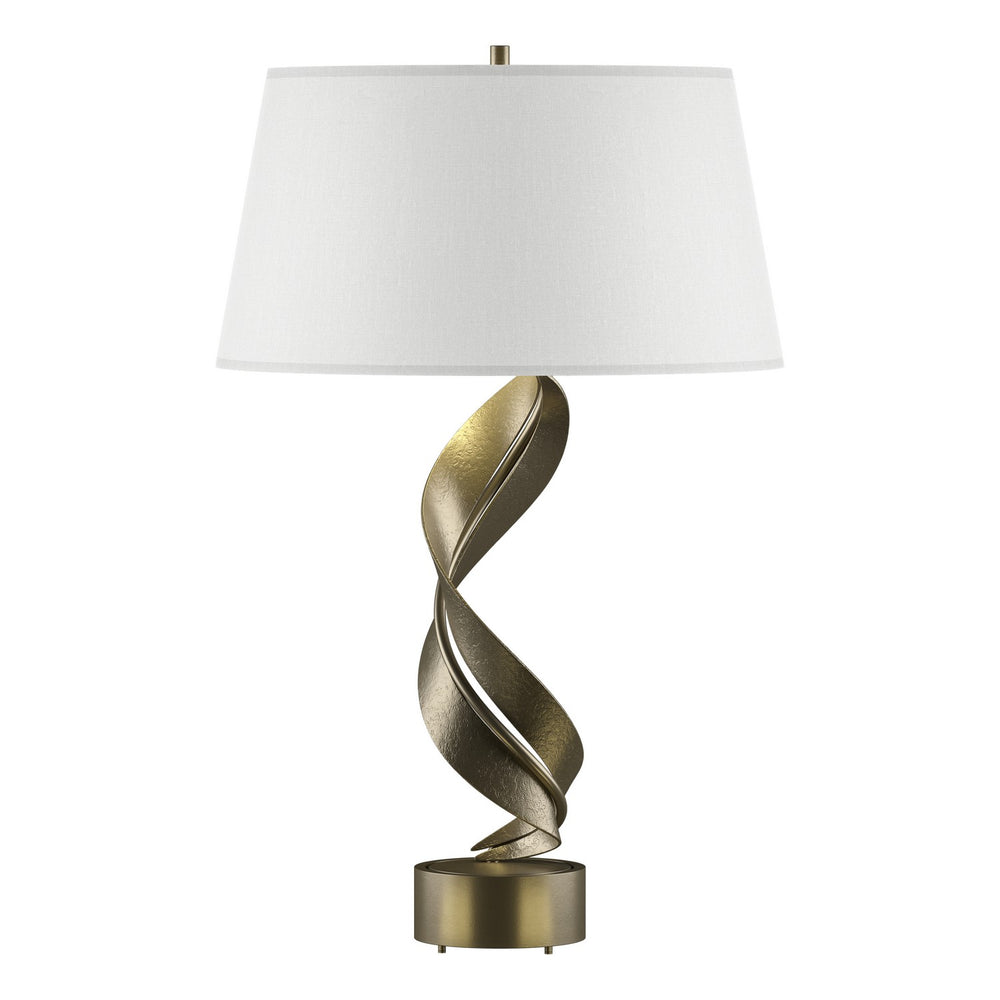 Hubbardton Forge - One Light Table Lamp - Folio - Soft Gold- Union Lighting Luminaires Decor