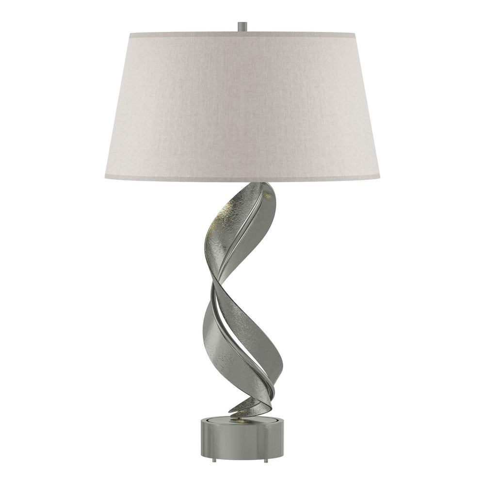 Hubbardton Forge - One Light Table Lamp - Folio - Sterling- Union Lighting Luminaires Decor