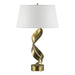 Hubbardton Forge - One Light Table Lamp - Folio - Modern Brass- Union Lighting Luminaires Decor