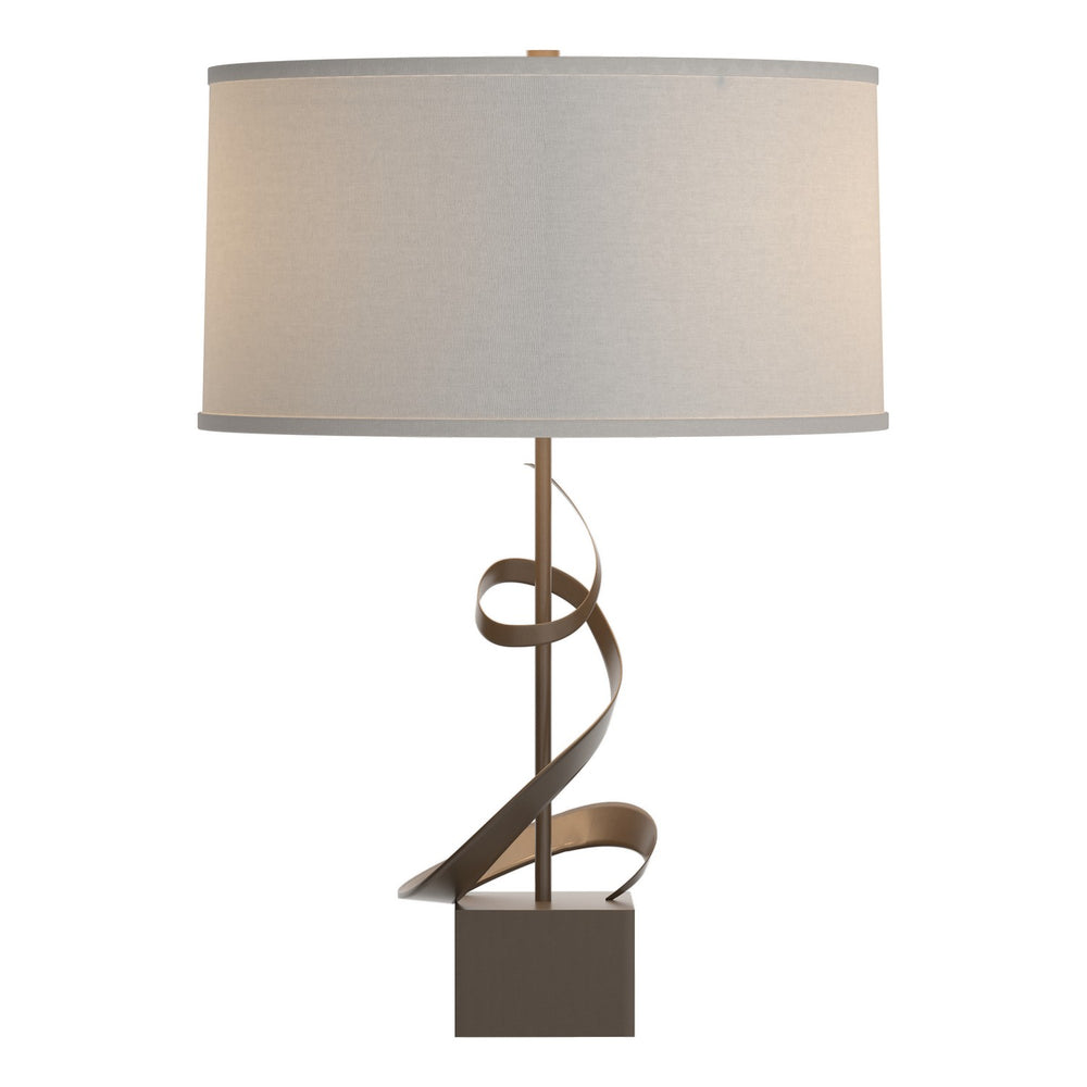 Hubbardton Forge - One Light Table Lamp - Gallery - Bronze- Union Lighting Luminaires Decor