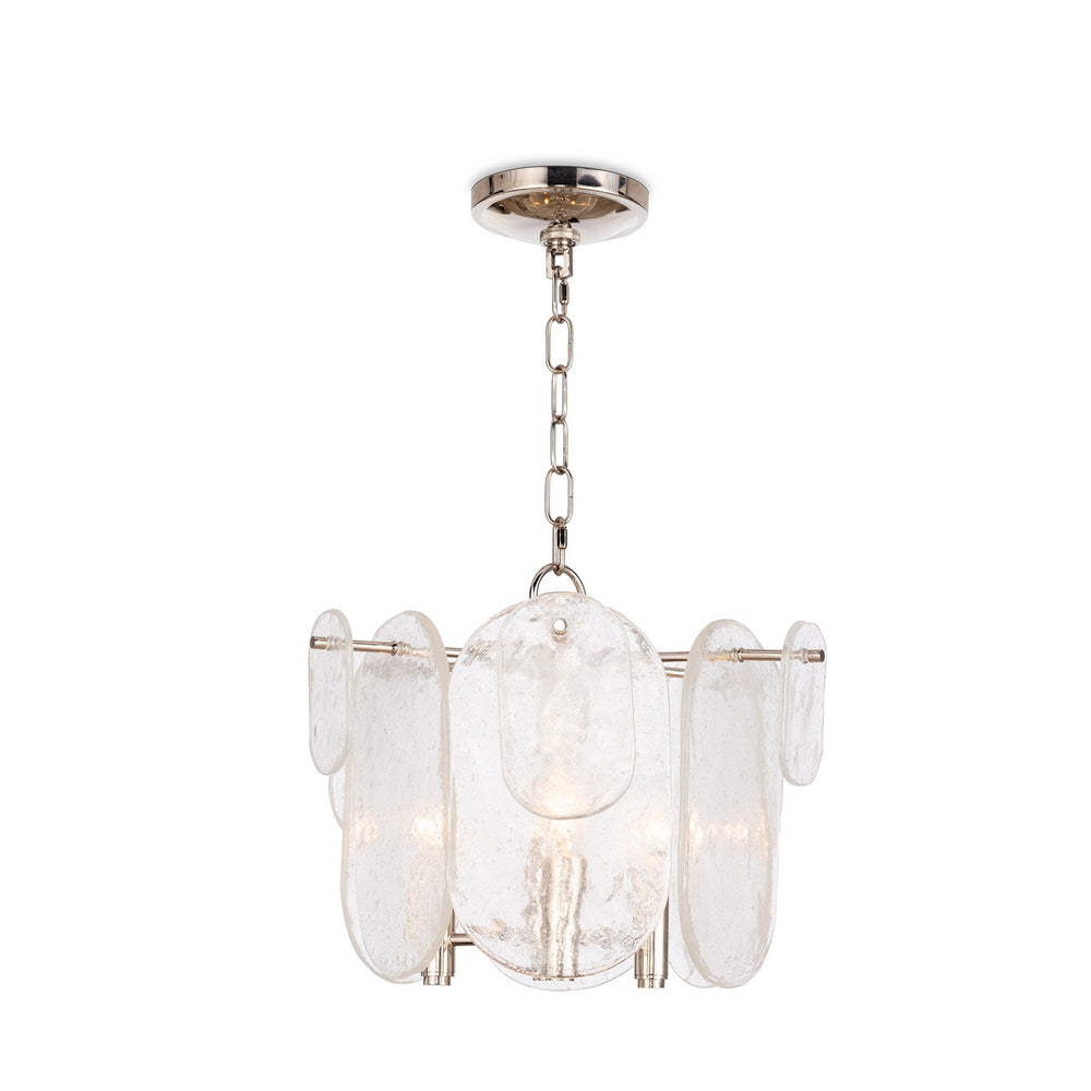 Regina Andrew Canada - Three Light Pendant - Echo - Polished Nickel- Union Lighting Luminaires Decor