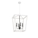 Regina Andrew - Four Light Lantern - Southern Living - Blackened Brass- Union Lighting Luminaires Decor