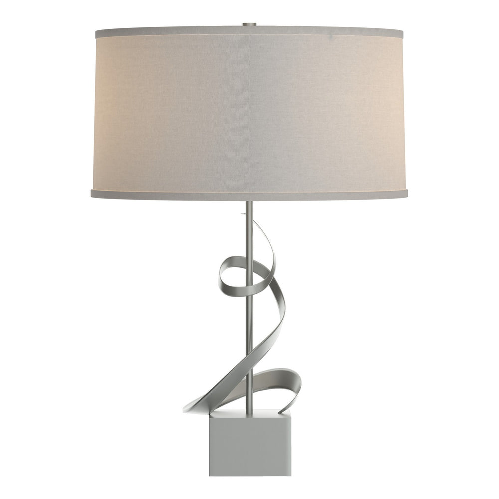 Hubbardton Forge - One Light Table Lamp - Gallery - Vintage Platinum- Union Lighting Luminaires Decor