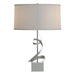 Hubbardton Forge - One Light Table Lamp - Gallery - Vintage Platinum- Union Lighting Luminaires Decor