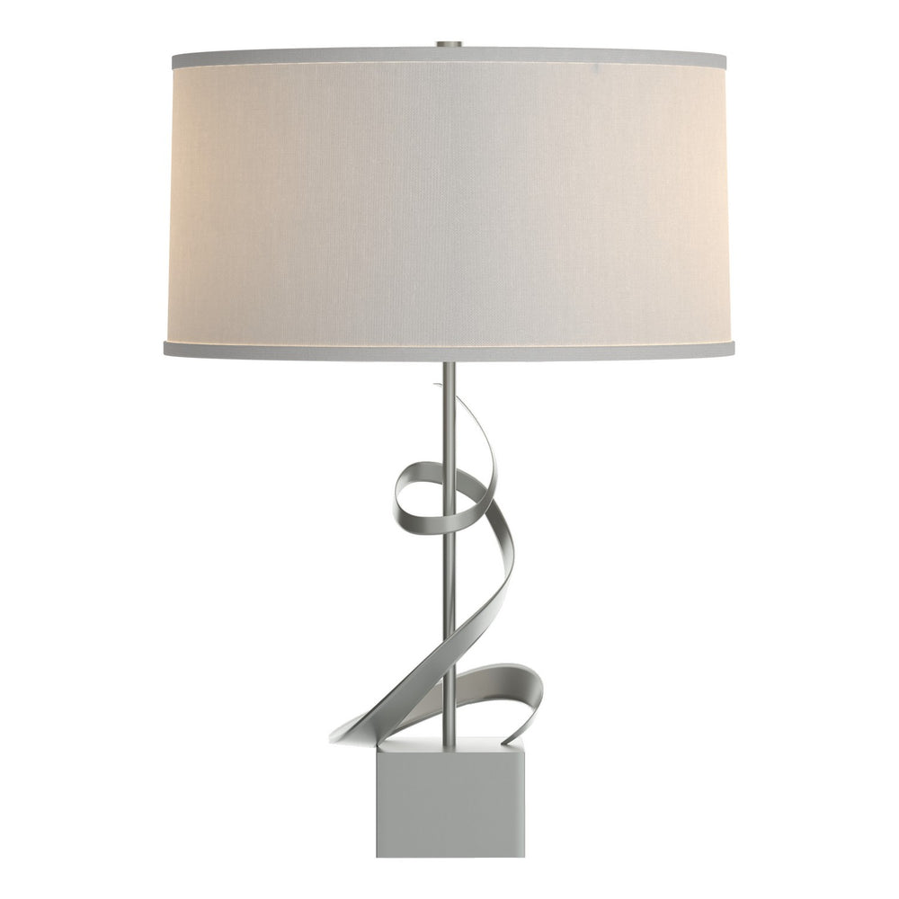 Hubbardton Forge - One Light Table Lamp - Gallery - Vintage Platinum- Union Lighting Luminaires Decor