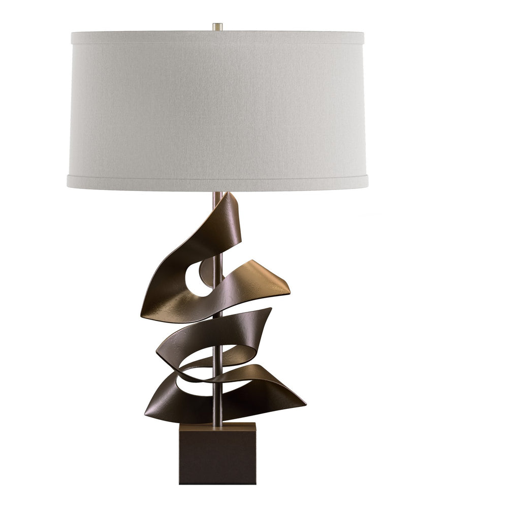Hubbardton Forge - One Light Table Lamp - Gallery - Bronze- Union Lighting Luminaires Decor