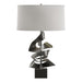 Hubbardton Forge - One Light Table Lamp - Gallery - Dark Smoke- Union Lighting Luminaires Decor