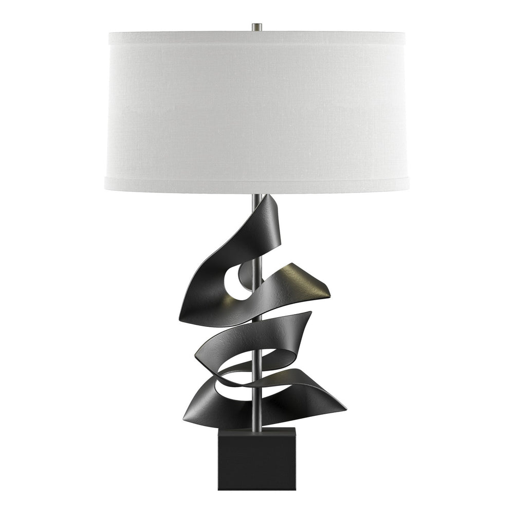 Hubbardton Forge - One Light Table Lamp - Gallery - Black- Union Lighting Luminaires Decor
