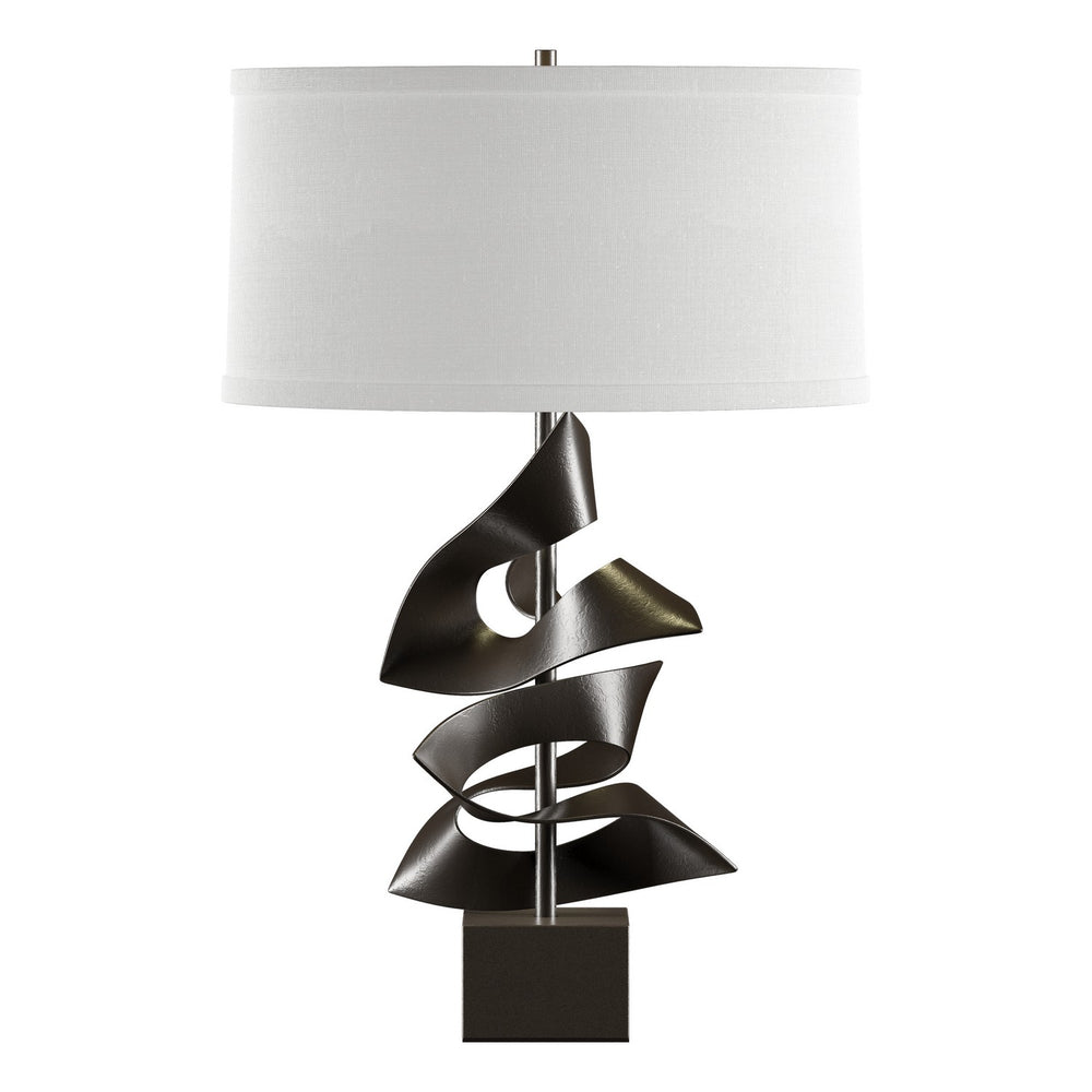 Hubbardton Forge - One Light Table Lamp - Gallery - Oil Rubbed Bronze- Union Lighting Luminaires Decor