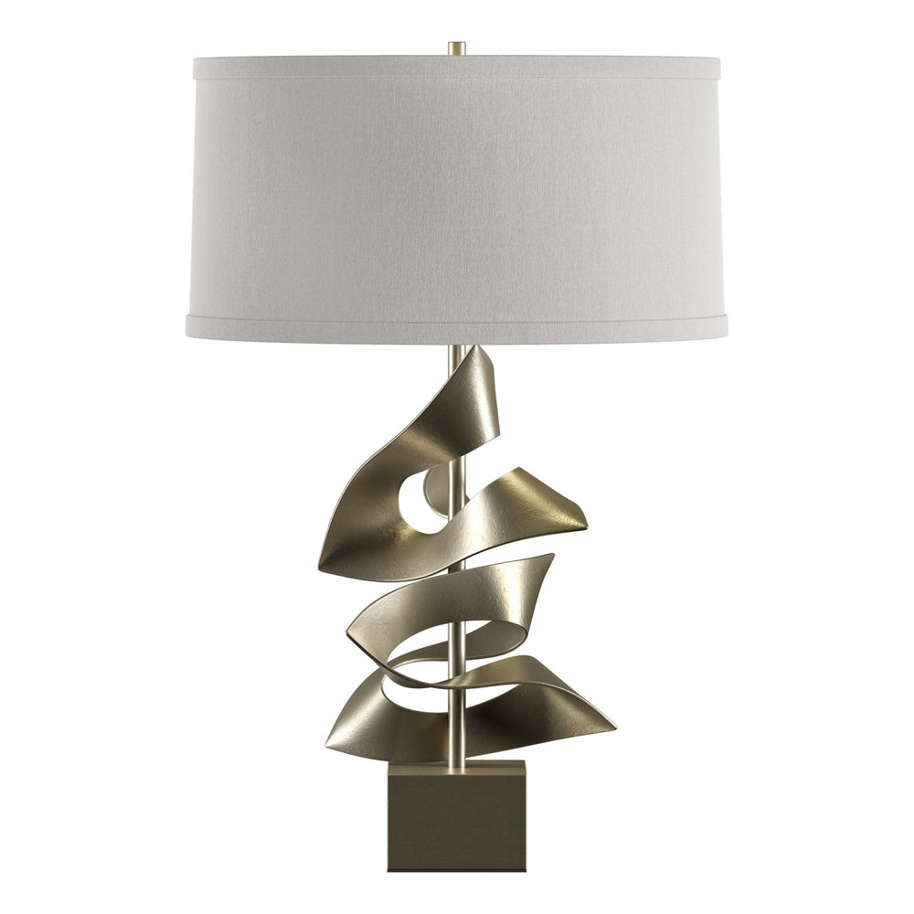 Hubbardton Forge - One Light Table Lamp - Gallery - Soft Gold- Union Lighting Luminaires Decor