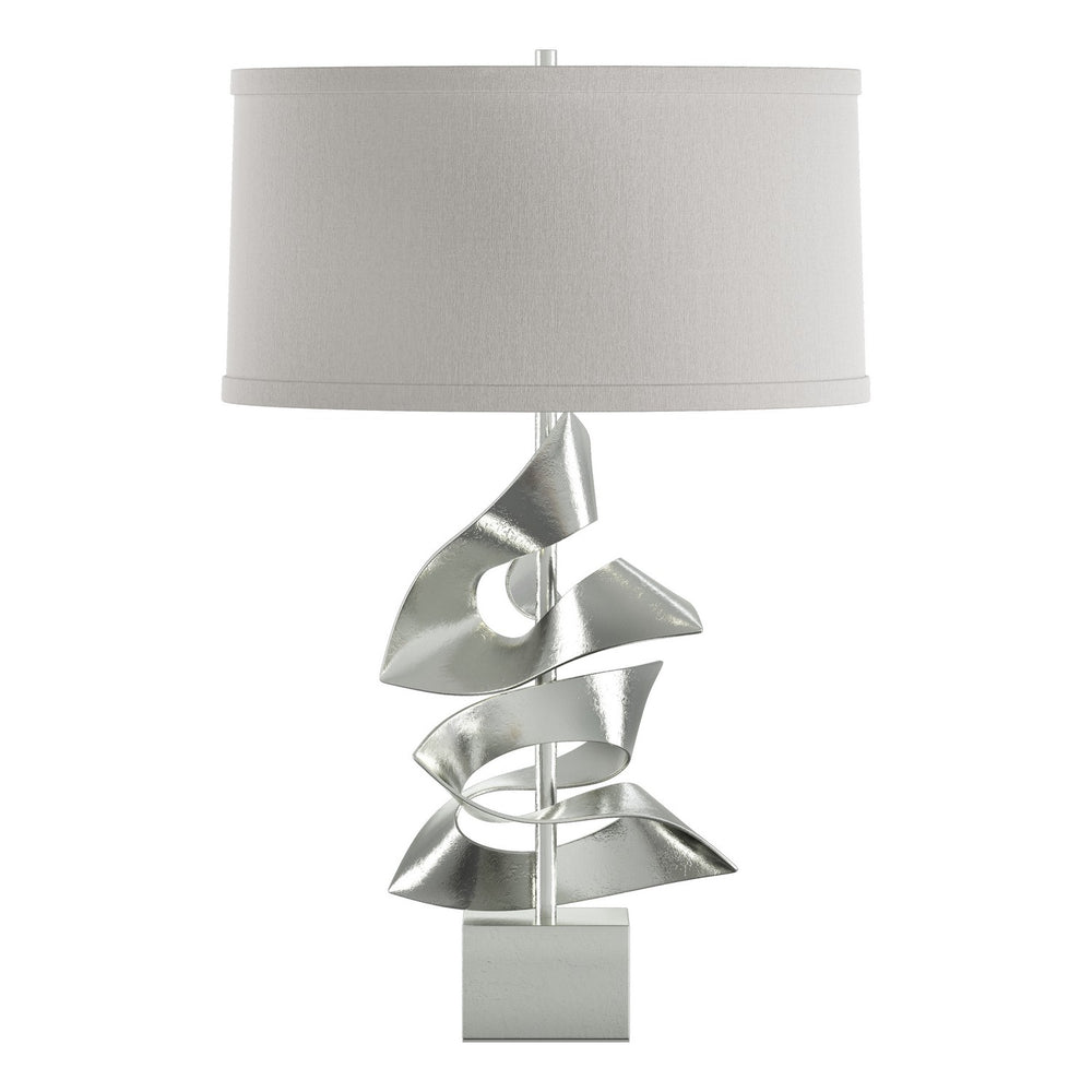 Hubbardton Forge - One Light Table Lamp - Gallery - Sterling- Union Lighting Luminaires Decor