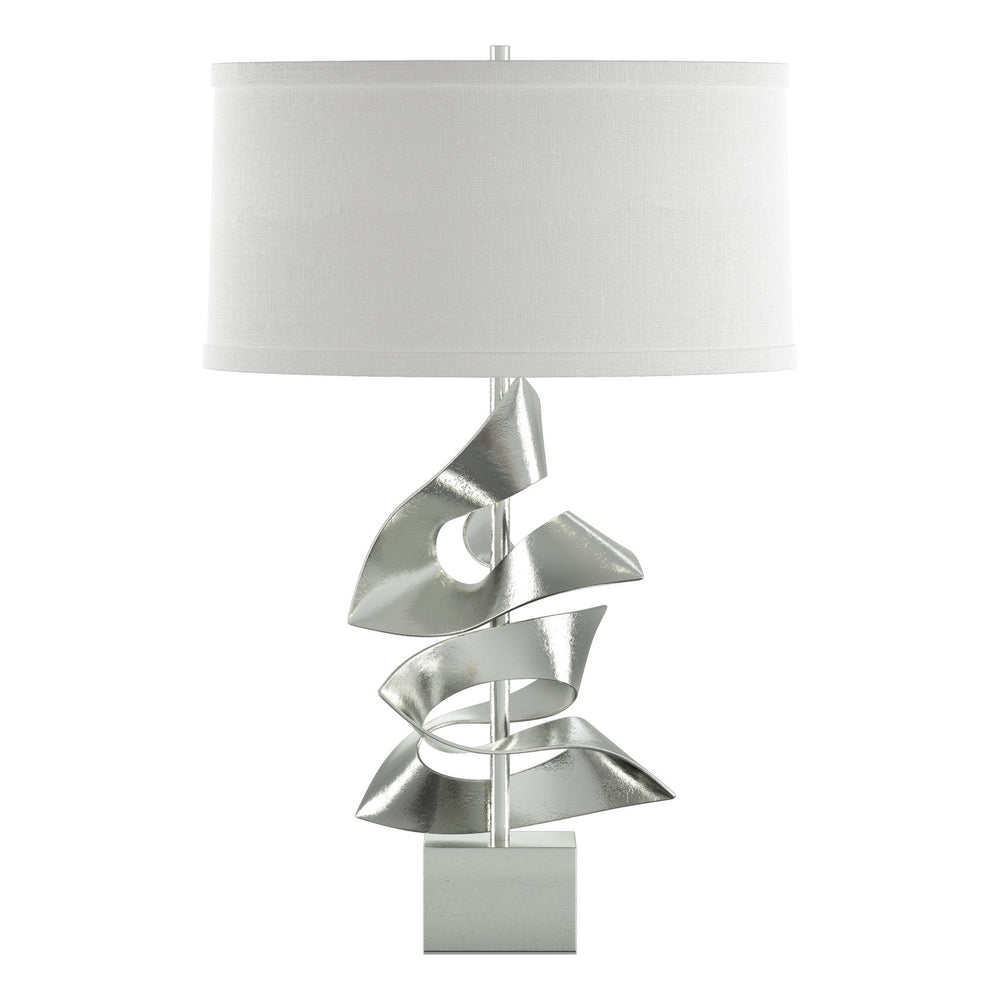 Hubbardton Forge - One Light Table Lamp - Gallery - Sterling- Union Lighting Luminaires Decor