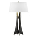 Hubbardton Forge - One Light Table Lamp - Moreau - Black- Union Lighting Luminaires Decor