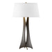 Hubbardton Forge - One Light Table Lamp - Moreau - Oil Rubbed Bronze- Union Lighting Luminaires Decor