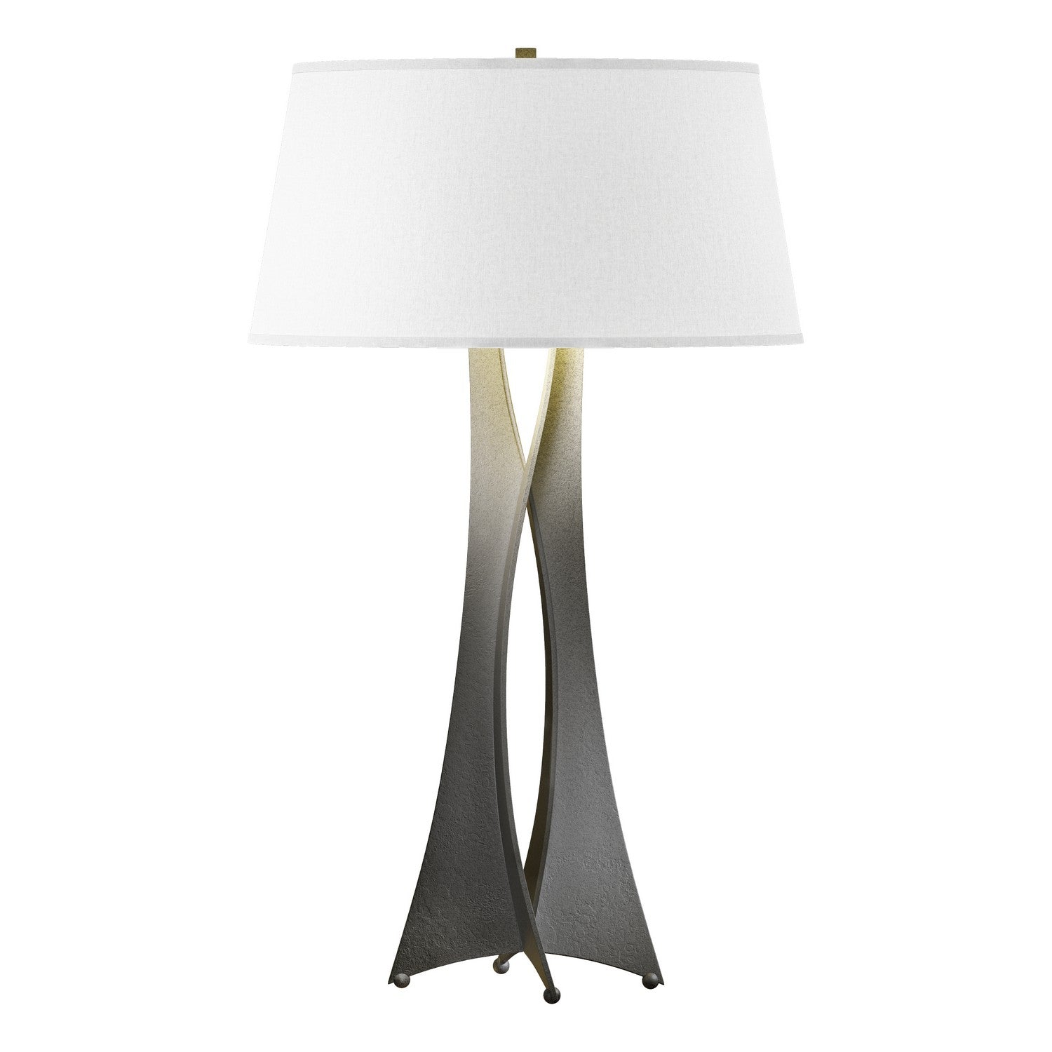 Hubbardton Forge - One Light Table Lamp - Moreau - Natural Iron- Union Lighting Luminaires Decor