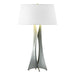 Hubbardton Forge - One Light Table Lamp - Moreau - Vintage Platinum- Union Lighting Luminaires Decor