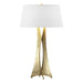 Hubbardton Forge - One Light Table Lamp - Moreau - Modern Brass- Union Lighting Luminaires Decor