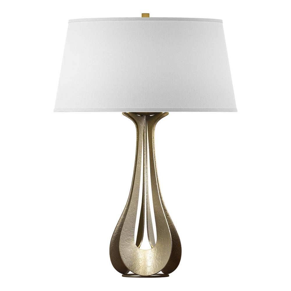 Hubbardton Forge - One Light Table Lamp - Lino - Soft Gold- Union Lighting Luminaires Decor