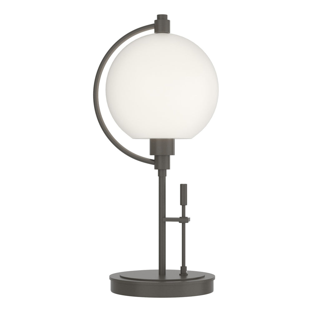 Hubbardton Forge - One Light Table Lamp - Pluto - Dark Smoke- Union Lighting Luminaires Decor