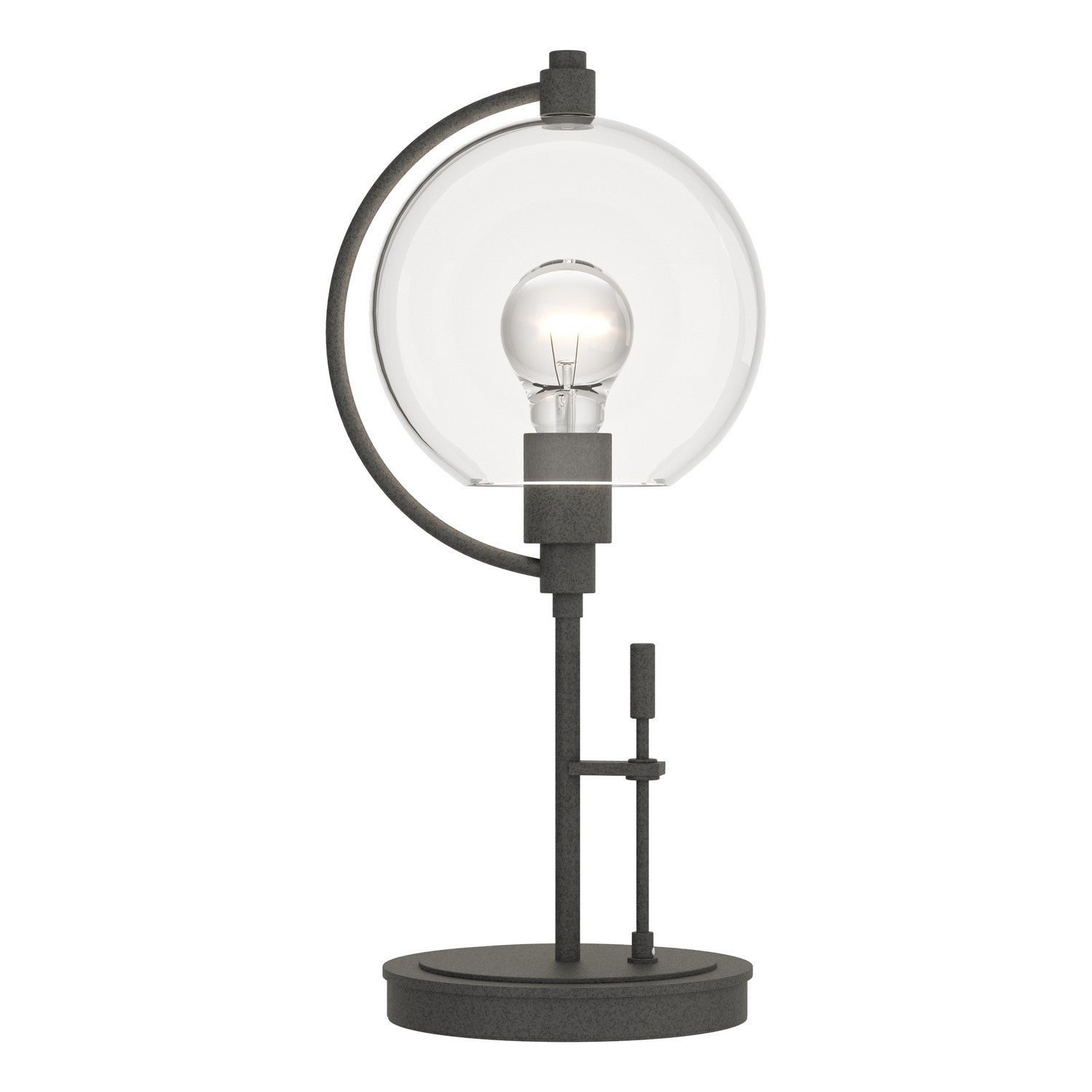 Hubbardton Forge - One Light Table Lamp - Pluto - Natural Iron- Union Lighting Luminaires Decor