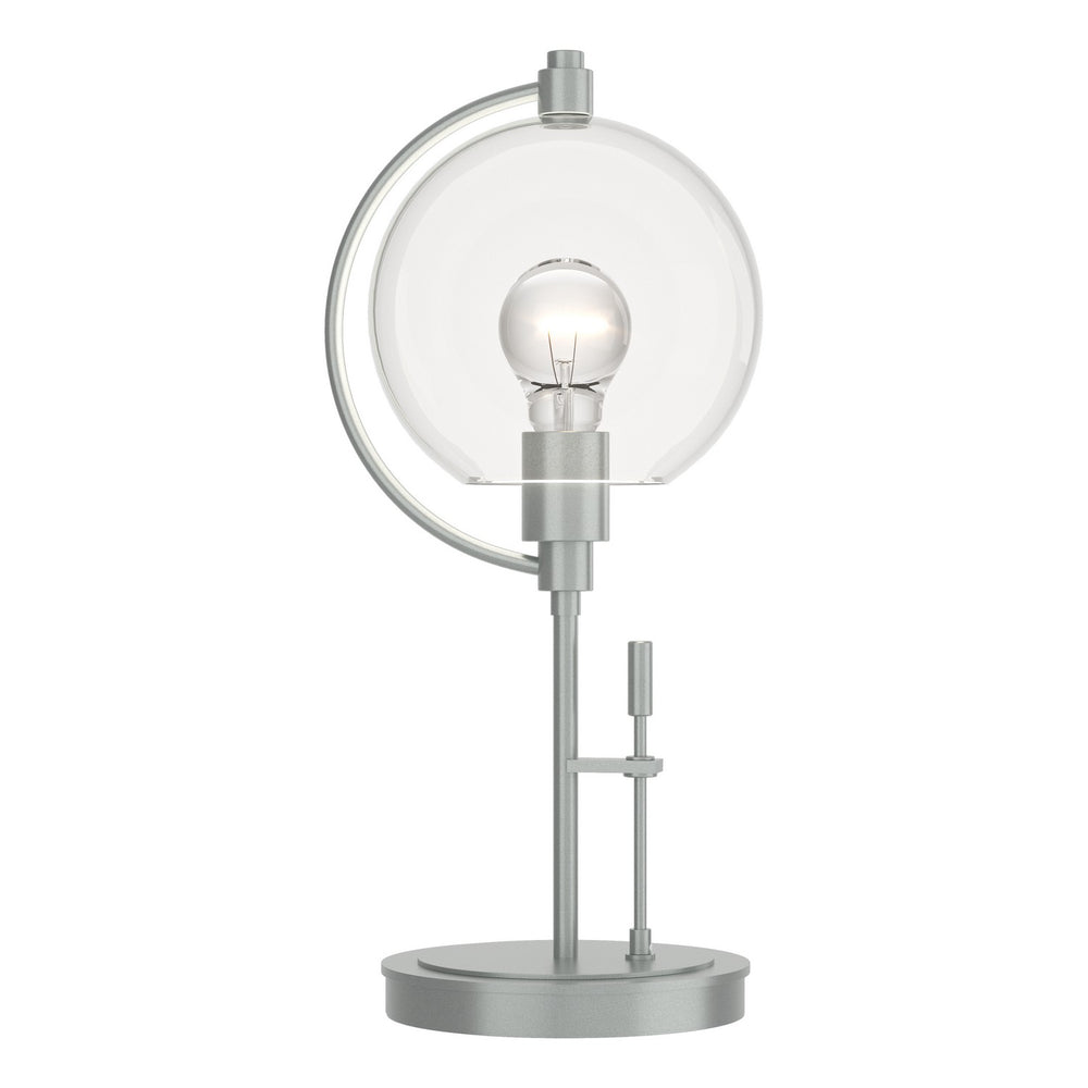Hubbardton Forge - One Light Table Lamp - Pluto - Vintage Platinum- Union Lighting Luminaires Decor
