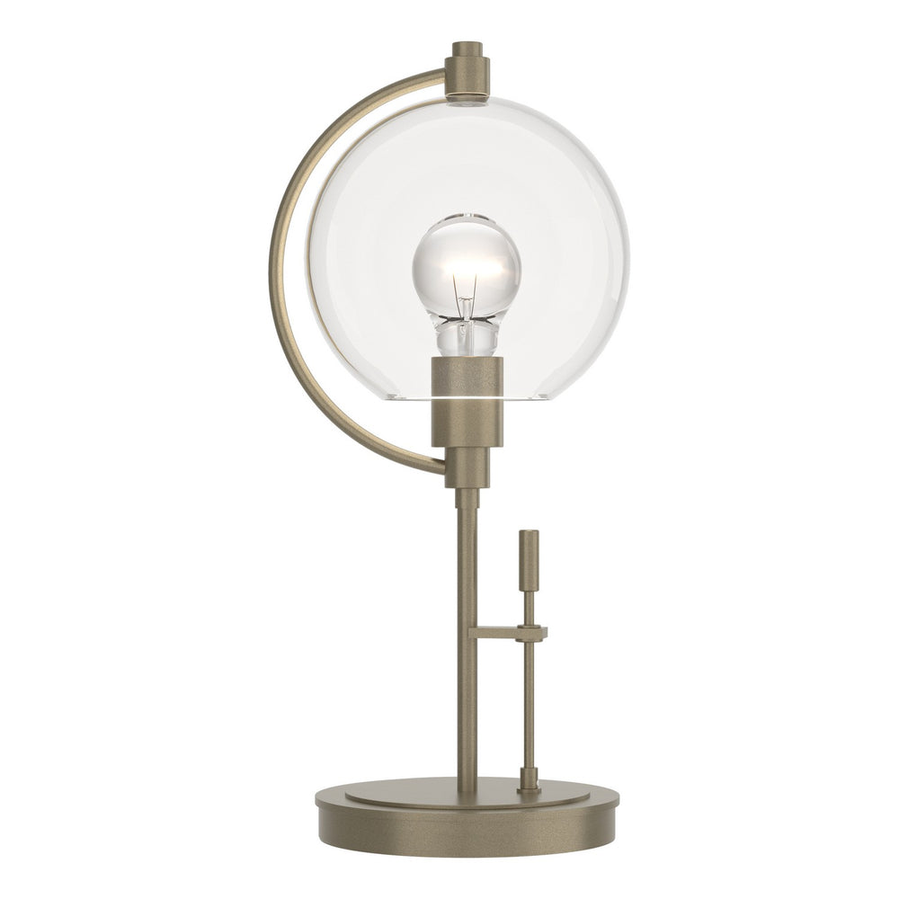 Hubbardton Forge - One Light Table Lamp - Pluto - Soft Gold- Union Lighting Luminaires Decor