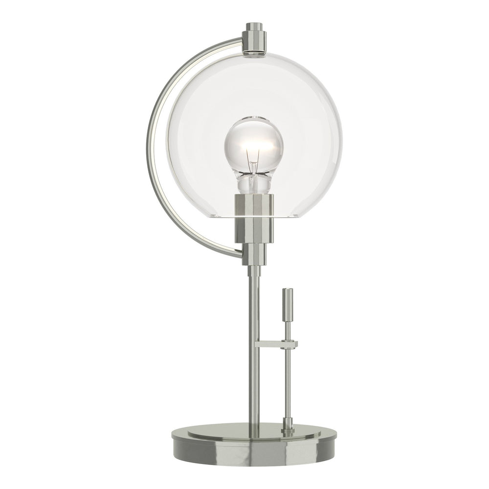 Hubbardton Forge - One Light Table Lamp - Pluto - Sterling- Union Lighting Luminaires Decor