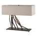 Hubbardton Forge - Two Light Table Lamp - Brindille - Oil Rubbed Bronze- Union Lighting Luminaires Decor