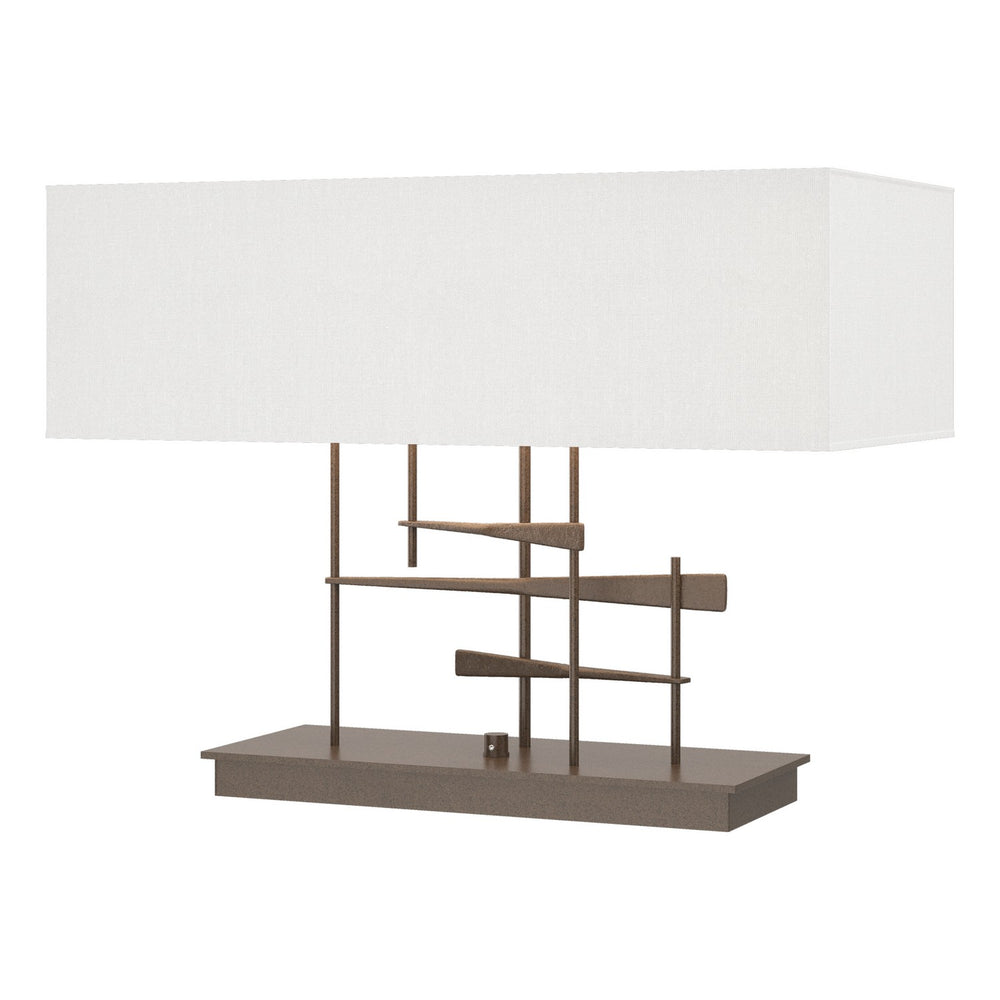 Hubbardton Forge - Two Light Table Lamp - Cavaletti - Bronze- Union Lighting Luminaires Decor