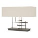 Hubbardton Forge - Two Light Table Lamp - Cavaletti - Natural Iron- Union Lighting Luminaires Decor