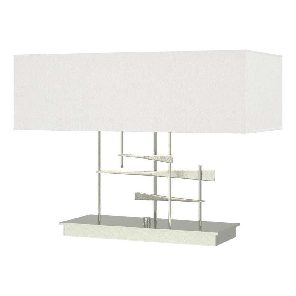 Hubbardton Forge - Two Light Table Lamp - Cavaletti - Sterling- Union Lighting Luminaires Decor