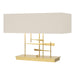 Hubbardton Forge - Two Light Table Lamp - Cavaletti - Modern Brass- Union Lighting Luminaires Decor