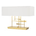 Hubbardton Forge - Two Light Table Lamp - Cavaletti - Modern Brass- Union Lighting Luminaires Decor